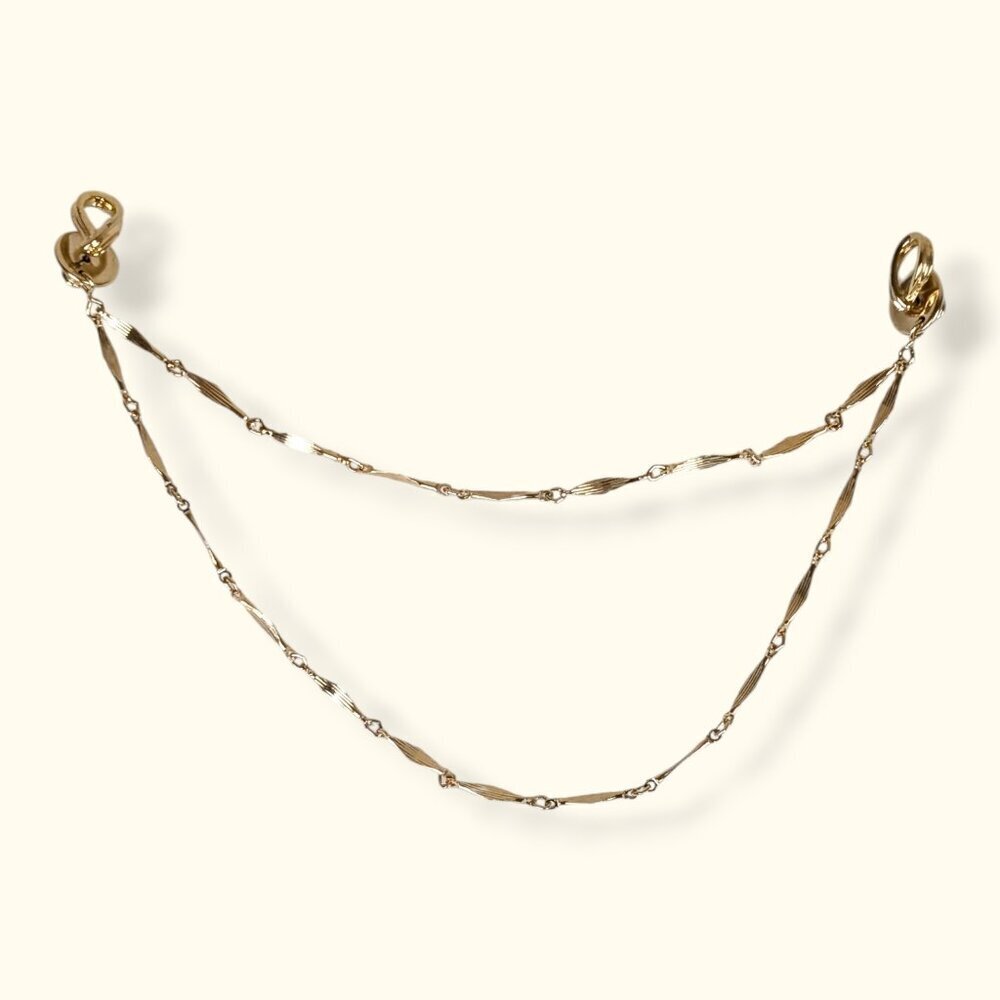 V. 2-Strand Metal Sweater Chain